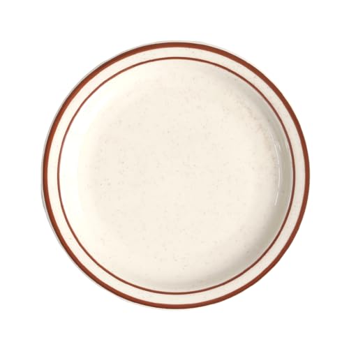 Tuxton �^�N�X�g�� Bahamas Dessert Plate 18cm �f�U�[�g�v���[�g �u���E�����C�� �ێM ���g�� �A�����J���_�C�i�[�H�� �J�t�F ���H�X �Ɩ��p �����W�� �I�[�u���� �H��� �o�n�}