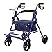 HHooHH Shopping Trolley Senior Travel Scooter, Supermarché, Rolling Walker pour Hauteur 485~9 3CM, La Hauteur du siège est 4 9CM, Voiture de Main Pliante, Charge de 80 kg