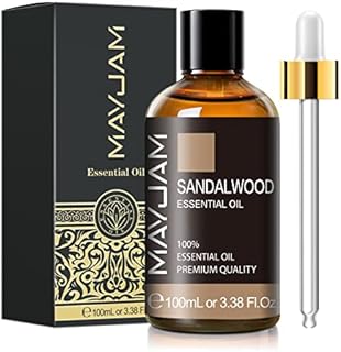 MAYJAM Lemongrass Essential Oils 100ml, 100% Pure Natural Essential Oils, Therapeutic-Grade Aromatherapy Essential Oil, Fragrance Oils for Diffuser, Humidifier, Relax, Sleep, Perfect Gifts
