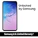 Samsung Galaxy S10e?Factory Unlocked Android Cell Phone | US Version | 256GB?of Storage | Fingerprint ID and Facial Recognition | Long-Lasting Battery | U.S. Warranty | Prism Blue