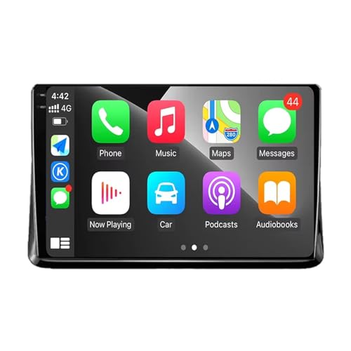 10 Pulgadas Autoradio Estéreo Android 13 Reproductor Multimedia Radio para Toyota Noah 80 Esquire Voxy 2014-2019 con Wireless CarPlay Control del Volante BT IPS Pantalla Táctil Cámara Trasera(Q6 8+1
