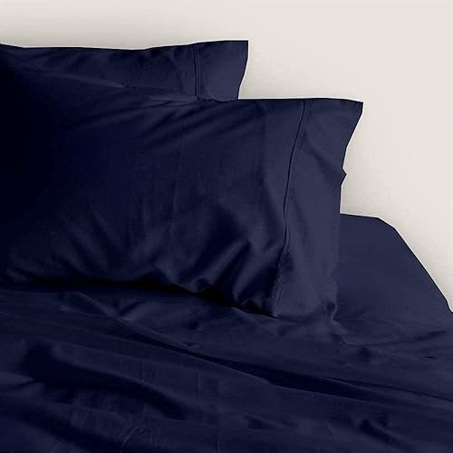 Vista 71 de Juego de sábanas de 6 piezas, 400 hilos y hotel, acabado satinado, sábana bajera ajustable de 12 a 14 pulgadas de profundidad, 100% algodón egipcio