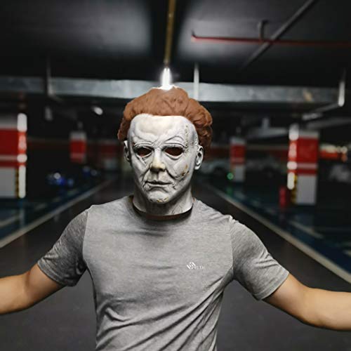Halloween Michael Myers Máscara Festa Cosplay Látex para Adulto