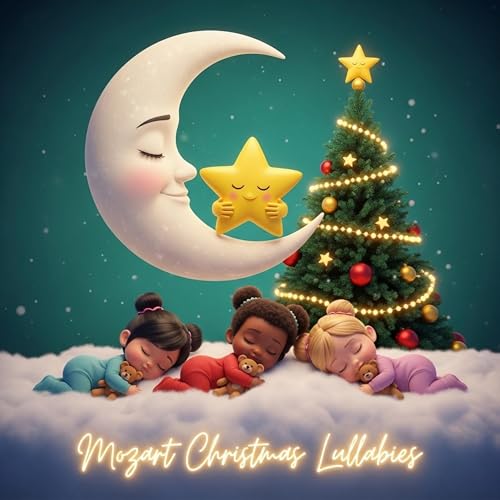 Mozart Christmas Lullabies (Soft Piano & Music Box Baby Sleep Music)