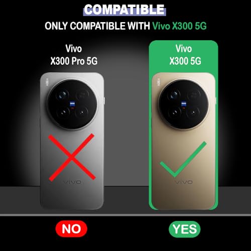 Image of Back Cover for Vivo X300 5G | Full Camera Protection | Premium Liquid Silicon Case | Flexible Bumper Case for Vivo X300 5G (Black)