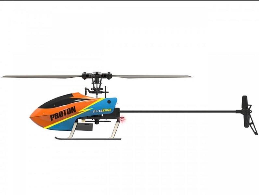 RC Helikopter Proton FBL, 4 Kanal, mit 6 Achsen Gyroscope und 2.4 GHZ Fernsteuerrung RTF Set