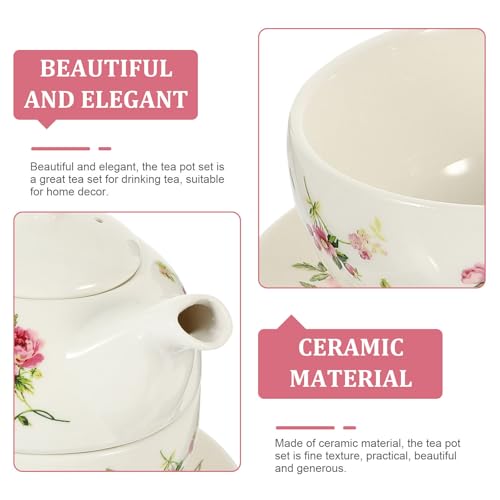 Théière 480ml en céramique Kombiuda pour cérémonie de thé oriental