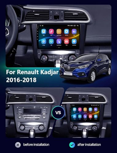 Carplay para Renault Kadjar: viaja con mapas inalámbricos en tu pantalla táctil 2