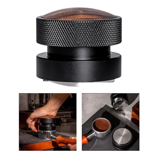 Tamper à expresso pour une distribution uniforme lors du café du matin