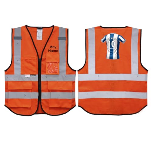 Gilet de securite haute visibilite pour eviter les dangers de la route en restant fan de foot