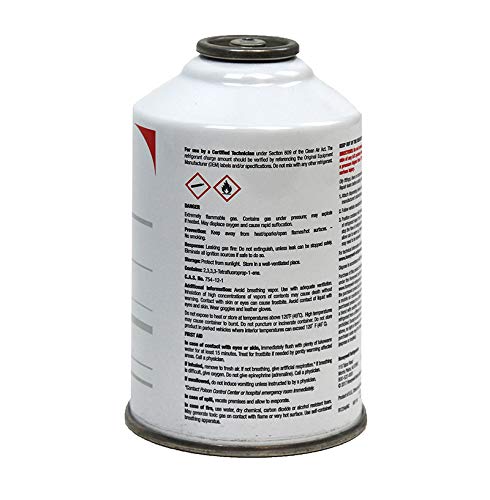 image for ZeroR® Top Off Kit #2 - Genuine 8oz HFO-R1234YF Refrigerant (4 Cans) 