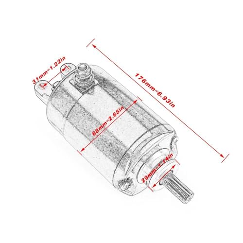 Démarreur électrique de moto NSS250EX Forza EX contre les démarrages difficiles