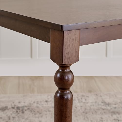 Image of Home Centre | Helios Franklin | Fabric | 4 Seater Dining Table Sets | Walnut | 1 Table with 2 Chairs and 1 Bench | 1 Year Warranty