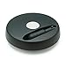 Elesa 72685-R Solid Handwheel with Fold-Away Handle, Black Matte Technopolymer, AISI 304 Stainless Steel Boss, 0.39" H7 Reamed Hole, 4.02" Diameter