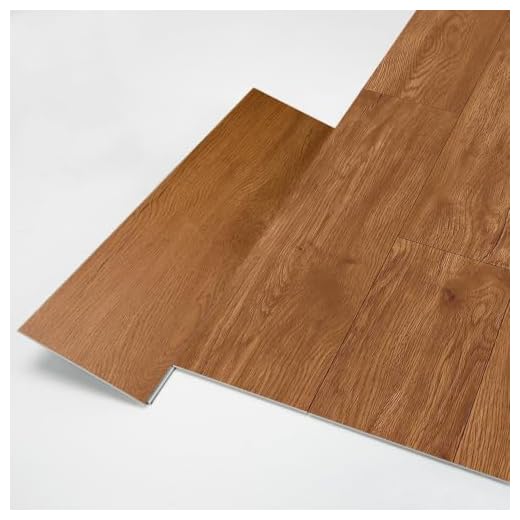 Art3d Wood Textured Click-Lock SPC Floor Tiles 24-Pack, 24x6 Inch Vinyl Floor Planks– Waterproof Flooring for Living Room, Kitchen, Basement, Ideal for New Home Buyers & Future Movers, Teak