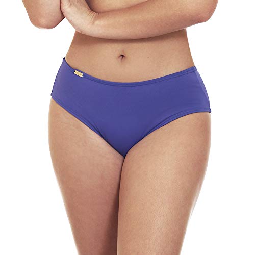 Calcinha de biquini mini short levanta bumbum (Azul, GG)