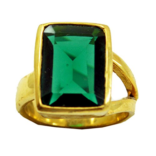 55Carat Anillo Chapado en Oro Esmeralda con circonita cúbica para Mujer, Piedra de Nacimiento Victoriana, Forma Rectangular, tamaño 5, 6, 7, 8, 9, 10, 11, 12 55Carat Anillo Chapado en Oro Esmeralda con circonita cúbica para Mujer, Piedra de Nacimiento Victoriana, Forma Rectangular, tamaño 5, 6, 7, 8, 9, 10, 11, 12