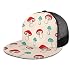 Produktbild Baseball Cap Mushroom Garden Tanzen Snapback Flat Bill Hip Hop Hüte Trucker Hut