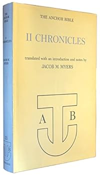 Hardcover II Chronicles (The Anchor Bible, Volume 13) Book