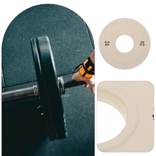 Toddmomy Placa De Peso De Borracha Placa De Barra Placa De Halteres De Borracha Placa De Pesos Placa