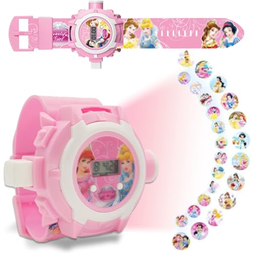 Reloj de Pulsera con Proyector Digital, Reloj Electrónico con Dibujos Animados, Reloj de Proyección Infantil, Reloj Digital para Niños, Reloj de Pulsera con Proyector, Regalos para Niños y Niñas (M2)