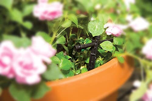 Rain Bird Patiokit Drip Irrigation Patio Watering Kit, Connects To Faucet, 1/4" Drip Tubing #TOP7
