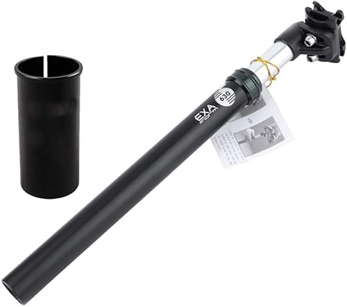 AOLBSPD 27.2/28.6/30.0/30.4/30.8/31.6/33.9mm Sattelstütze,Gefederte Fahrradsattelstütze,MTB Rennrad Sattelstütze,Aluminium Ersatz Spring Federsattelstütze E-Bike,MTB,Trekking Citybike Cover