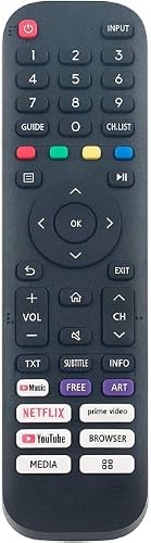 Hisense EN2J30H Replacement Remote Control for Hisense UHD TV