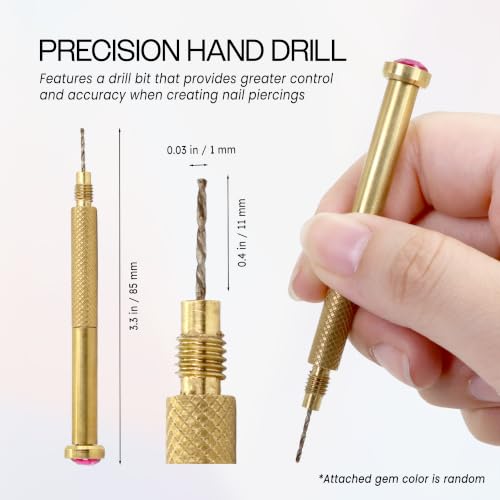 Herramienta para perforar uñas Beauticom Nail Art miniatura 2