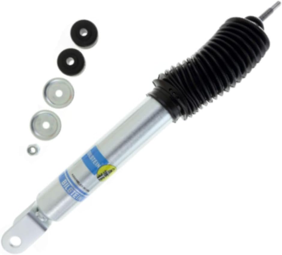 Bilstein Set of Front and Rear 5100 Shocks fits 1999-2006 Silverado/Sierra 1500 4WD with 2-2.5" Front Torsion Key and 2" Rear Lift & w/o Electronic Suspension | Includes TrendsAuto Decal