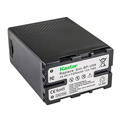 Kastar BP-U98 Battery Replacement for Sony Camcorders