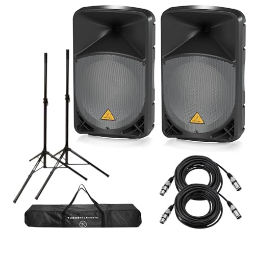 Behringer B112D A Eurolive B112D 1000W 12 Inch Powered Pa Speakers System cover