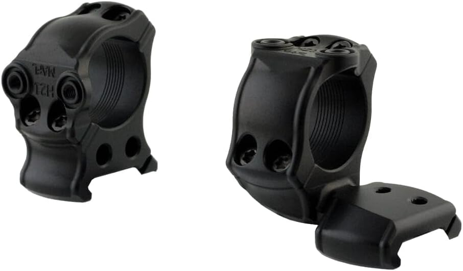 Spuhr Hunting Series 1" Cant Interface Scope Rings, 25.4mm Height, Dual Interface, Pick/Weaver Compatible (HPC20-25D)