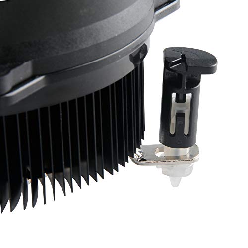 Akasa K32｜CPU Cooler｜92mm Low Noise PWM Fan｜TDP 95W｜Aluminium Heatsink｜Designed for Intel LGA1200, LGA1156, LGA1155, LGA1151, LGA775｜AK-CC7117EP01