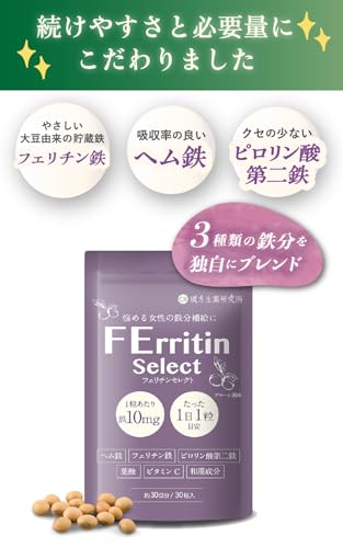 漢方生薬研究所 フェリチンセレクト の商品画像 3