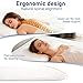 Talatex 2.7 inch Ultra Slim 100% Natural Premium Latex Ultra Thin Pillow, Flat Pillow for Stomach and Back Sleepers, Toddler Pillow Helps Cervical Neck Alignment and Deeper Sleep