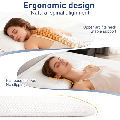 Almohada Látex 72 cm Tamaño Queen Perfil Bajo miniatura 2