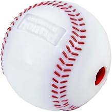 Outward Hound by Planet Dog Baseball, Durable Treat-Dispensing Dog Ball, Interactive Fetch Toy, Orbee-Tuff, Mint Scented, BPA-Free, for Indoor & Outdoor Play, White