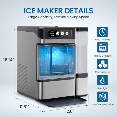 Fabricadora de hielo Nugget Chewable Crunchable miniatura 2
