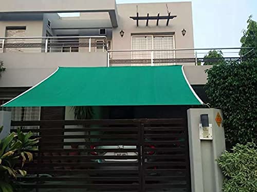 Green Shade Net with Strong Niwar Border UV Stabilized, Heavy Duty Green Net 75% for Garden Balcony, Bird Control, Agriculture, Parking Sun Protection (10x5 Ft)-image-41