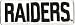 Vintage 1980s Oakland/ LA Raiders 6 inch x 2 inch Rectangle Block Patch (Iron or Sew On)