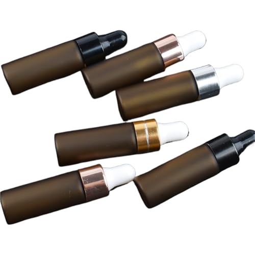 Flacon compte gouttes ambré anti-UV 5ml pour protéger et conserver vos sérums