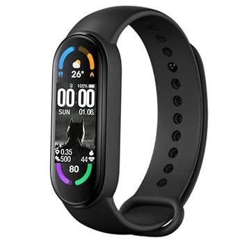 Drumstone ( M6 Fitness Tracker Watch with Real-Time Health Monitoring, Step Counter, Sleep Tracking & Long Battery LIF