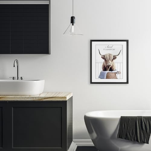 Affiche encadrée Marcus Prime Herd It's Laundry Day Stupell Industries 40x33cm