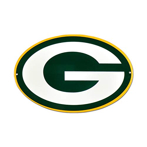 NFL Green Bay Packers Signs, Laser Cut Steel, Indoor, Outdoor Team Logo Plaques