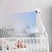 Baby Monitor Clip Mount Compatible with HelloBaby HB65/HB40/HB6550/HB66/HB6339/HB6550 Pro, ANMEATE SM935E, Flexible Baby Camera Holder Crib Mount for Hellobaby Monitor