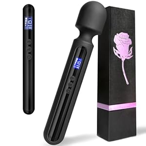 Vibrator Wand, 12 inch Powerful Massager Wand Adult...