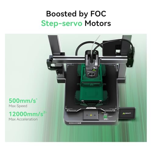 Miniatura 9 de Creality Hi A Impresora 3d Multicolor Nuevo, 500mm S Alta Velocidad Impresión Y Consumibles De Identificación Automática Rfid, Nivelación Automática, Más Grande 260x260x300mm