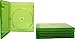 (5) XBOX ONE - Translucent Green - 12MM - Replacement Game Cases