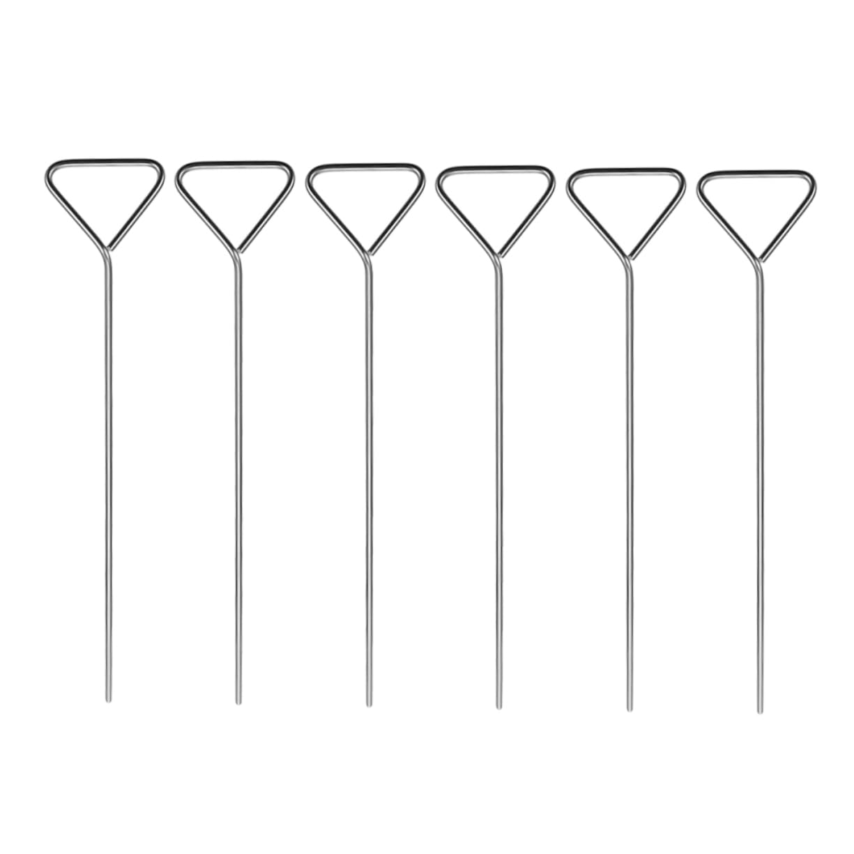 KICHOUSE 6pcs Lab Cell Spreaders Stainless Steel Reusable Inoculating Tool Wide Spreading